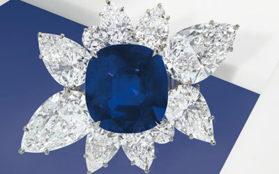 43-Carat Kashmir Sapphire Tops Auction at $6 Million