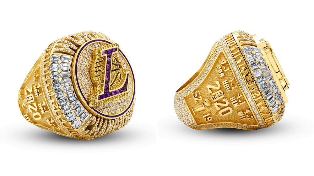 LA Lakers’ Spectacular New NBA Championship Rings